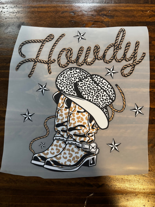 Howdy T-Shirt Design