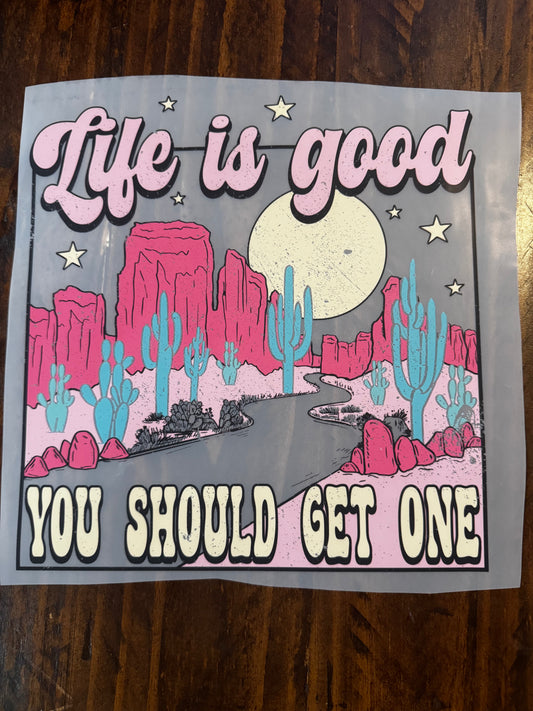 Life is Good Crew Neck