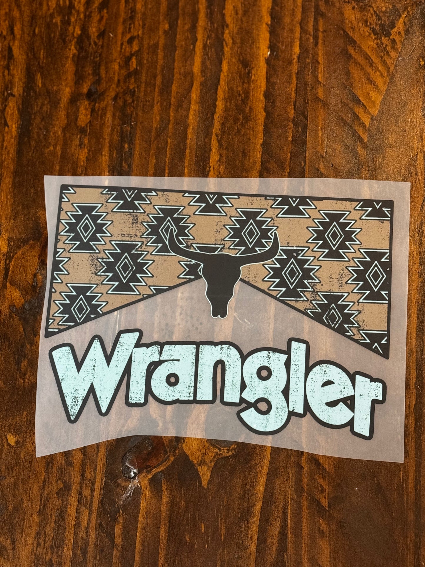 Aztec Wrangler T-shirt Design